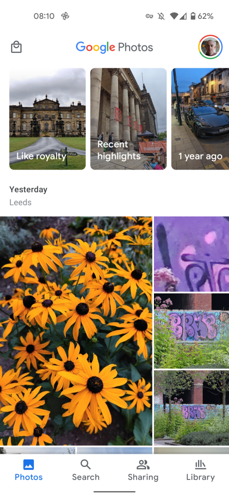 google photos like royalty memories collection