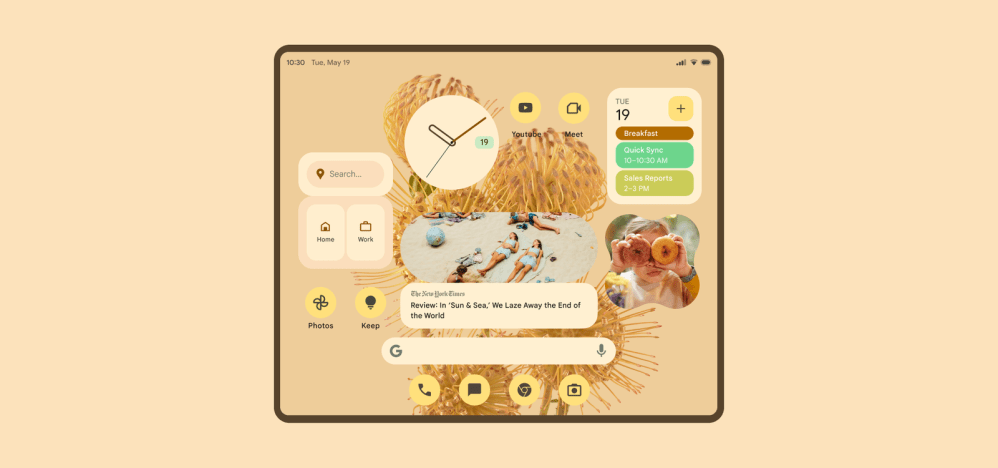Android 12 Material You widgets