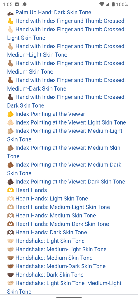Android 12L Unicode 14 emoji