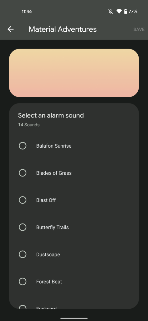 Pixel Sounds Material You