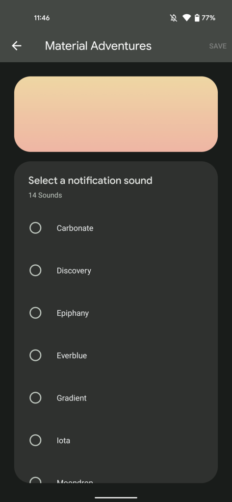 Pixel Sounds Material You