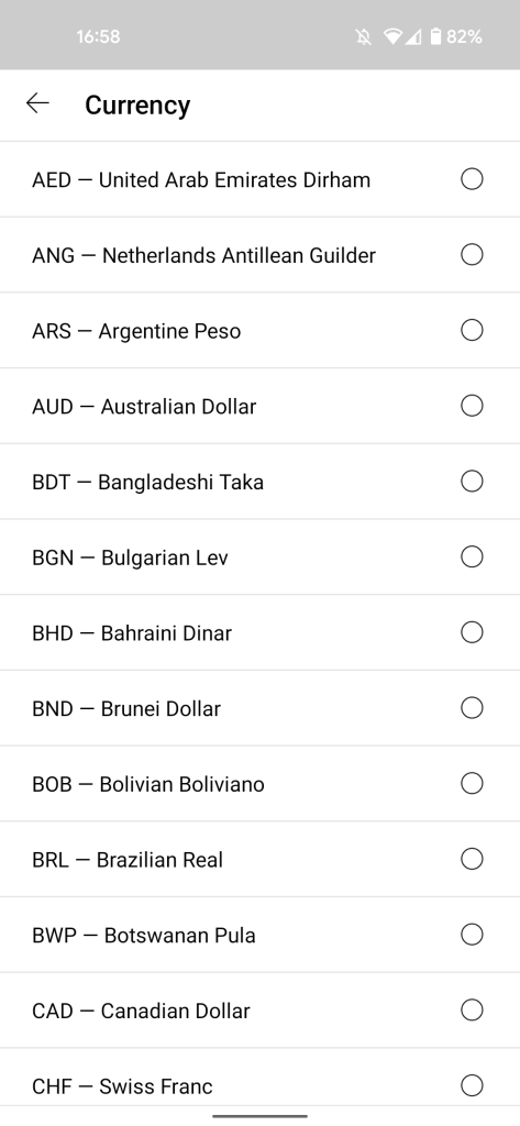 youtube studio currency
