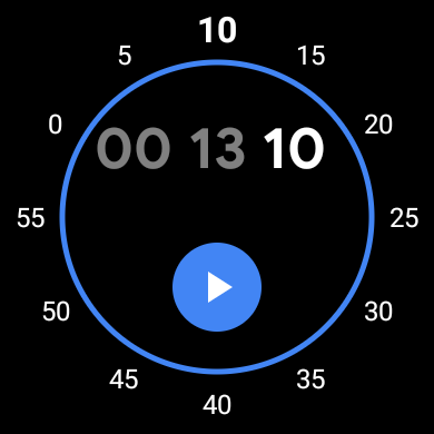 Clock Wear OS Material You