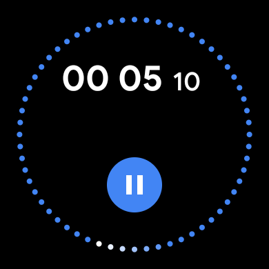 Clock Wear OS Material You