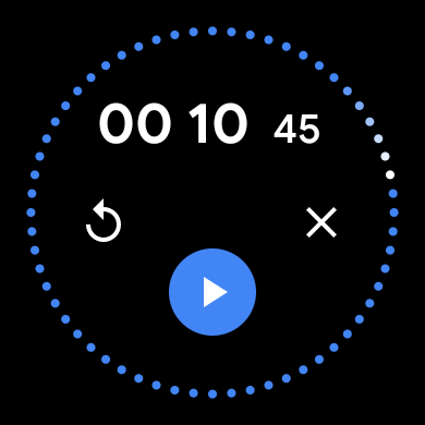 Clock Wear OS Material You
