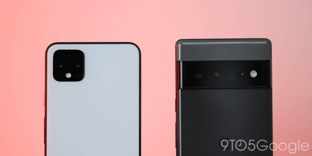 Pixel 4 XL and Pixel 6 Pro camera setup