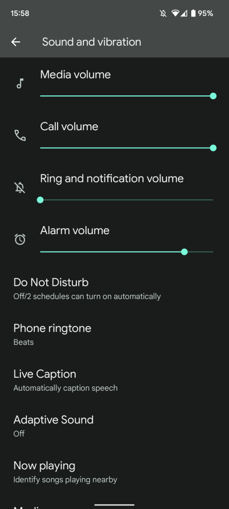 pixel 6 adaptive sound