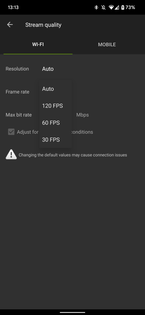 pixel 6 geforce now
