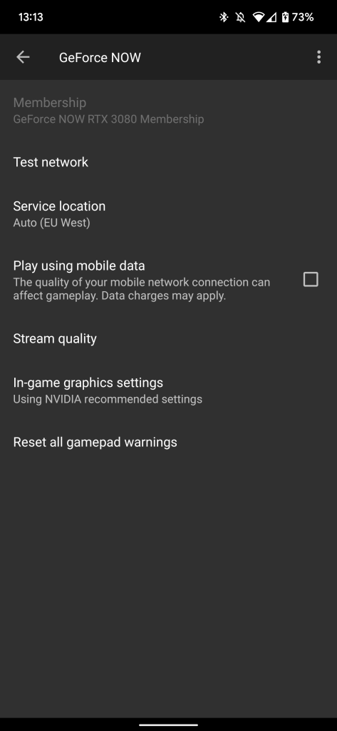 pixel 6 geforce now