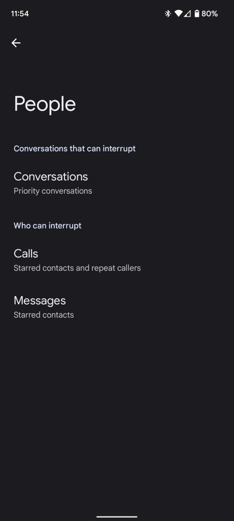 do not disturb pixel 6 people