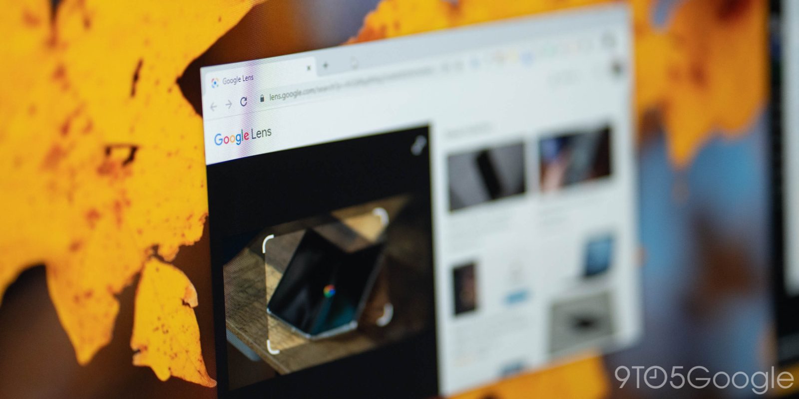 Google Lens desktop Chrome