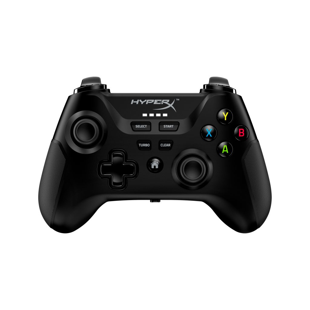 HyperX Clutch controller, front
