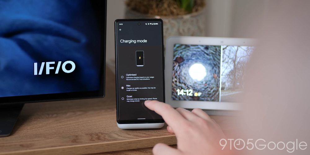 Pixel Stand 2nd Gen charging settings