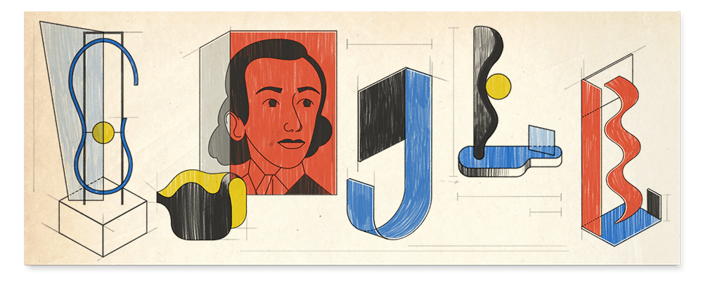 Katarzyna Kobro Google Doodle