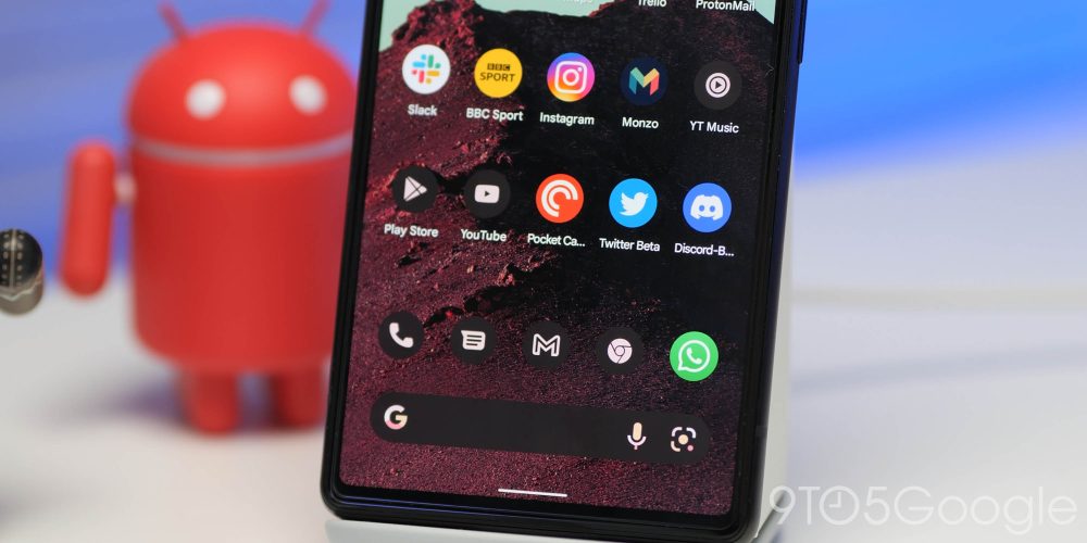 Themed icons in android 13 developer preview 1