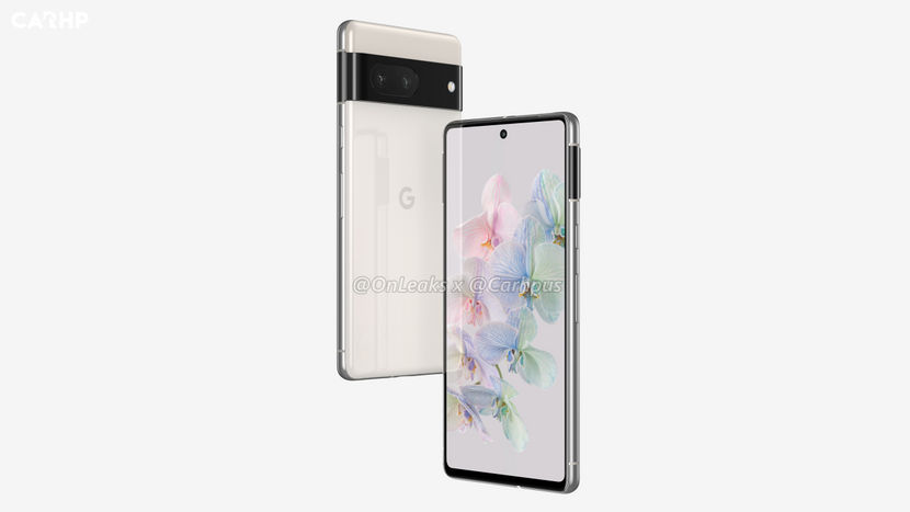 OnLeaks Pixel 7 renders