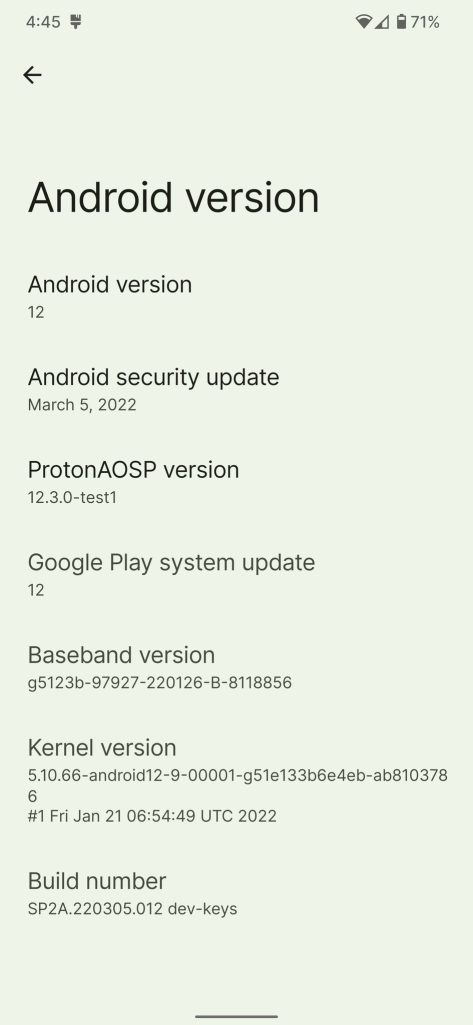 protonaosp android 12L