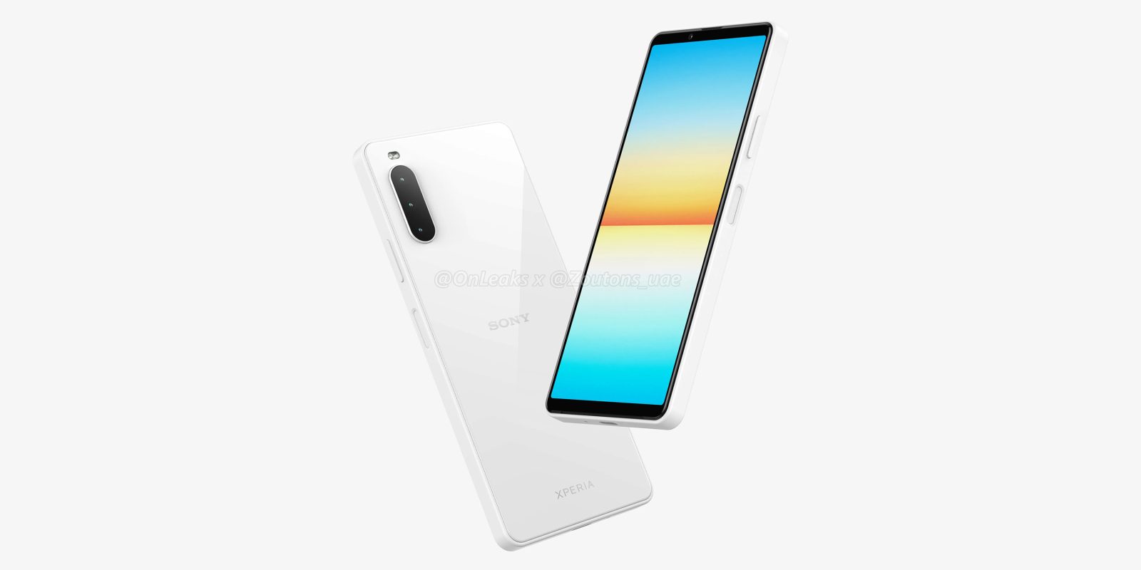 Xperia 10 IV renders