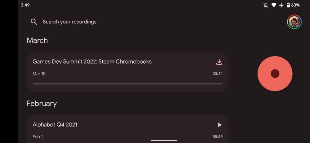 Pixel Recorder landscape