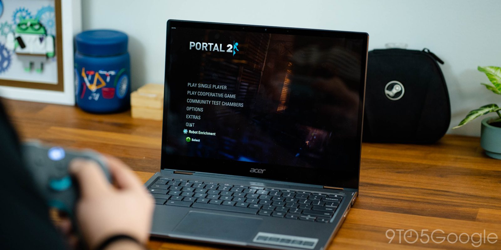 Steam games on ChromeOS