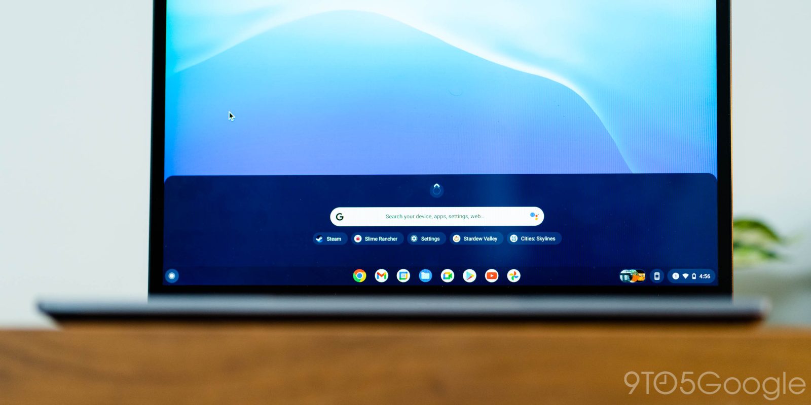Chrome OS search/drawer