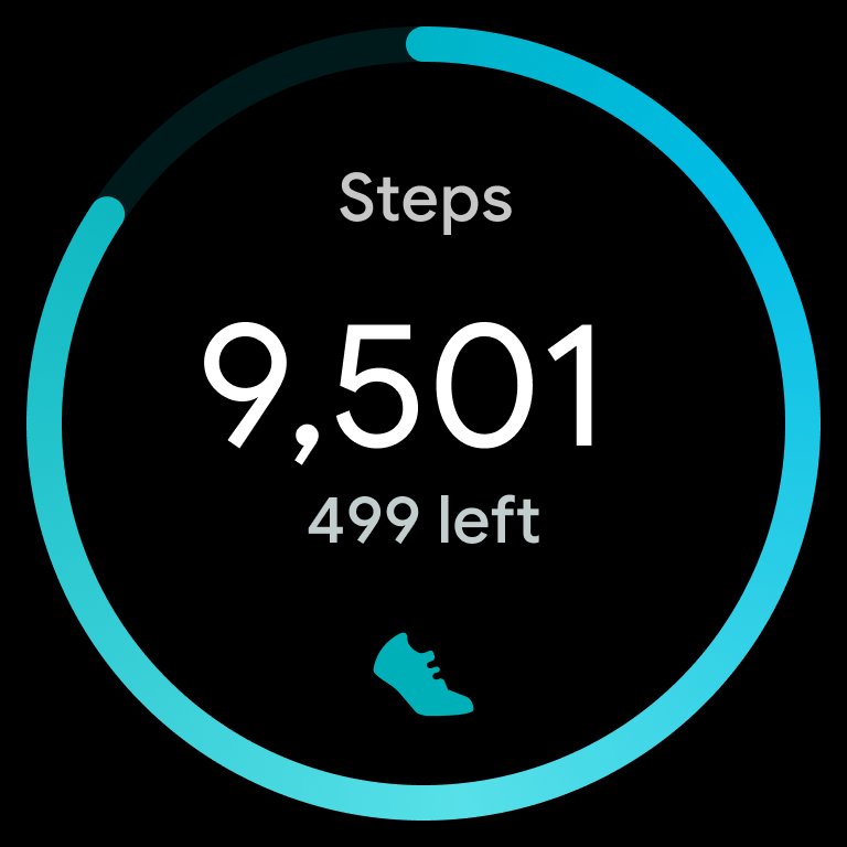 Wear OS 3 screenshots