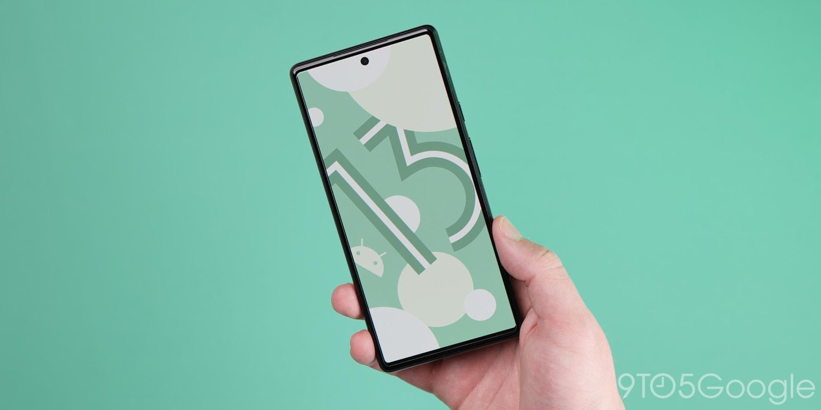 Android 13 themed logo