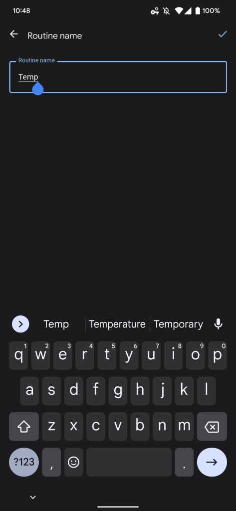 Assistant Routines rename