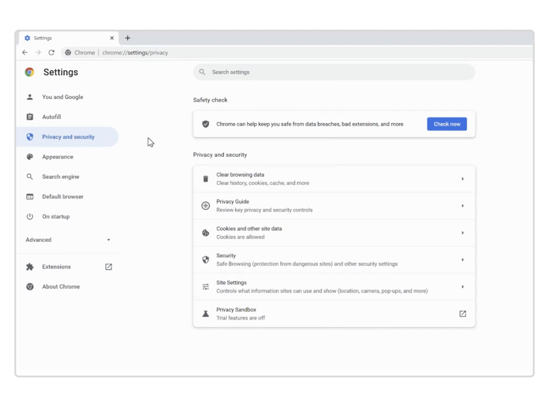 Chrome Privacy Guide