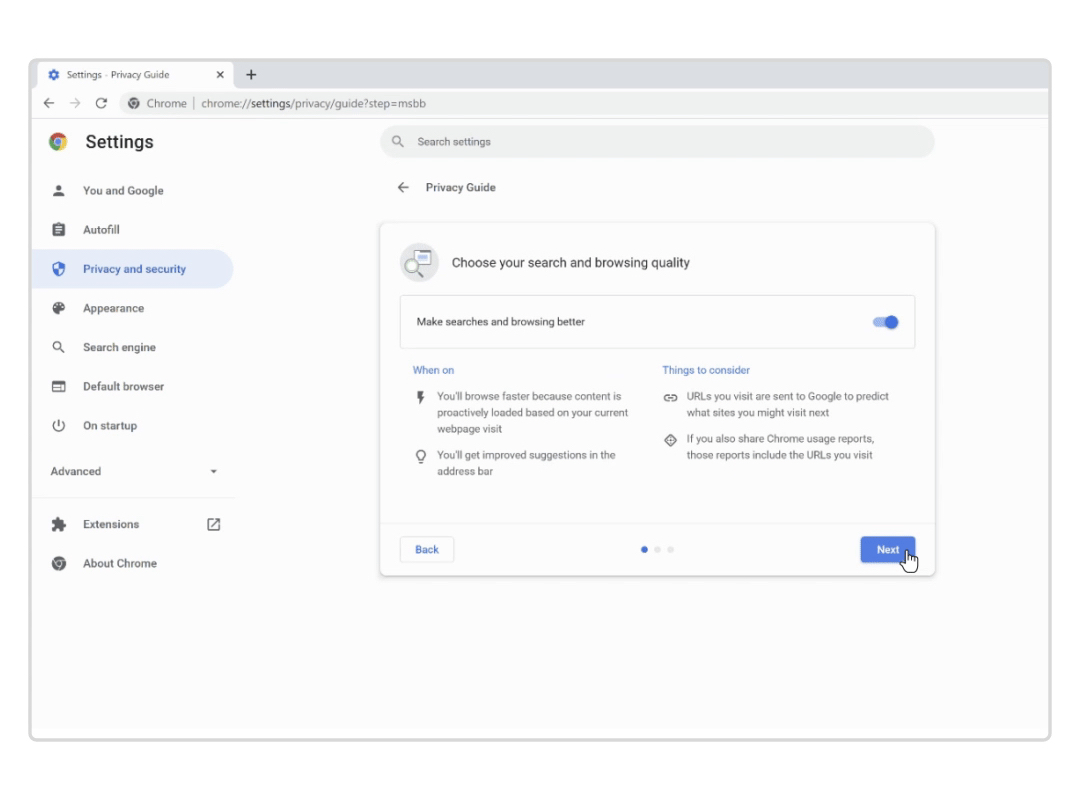 Chrome Privacy Guide