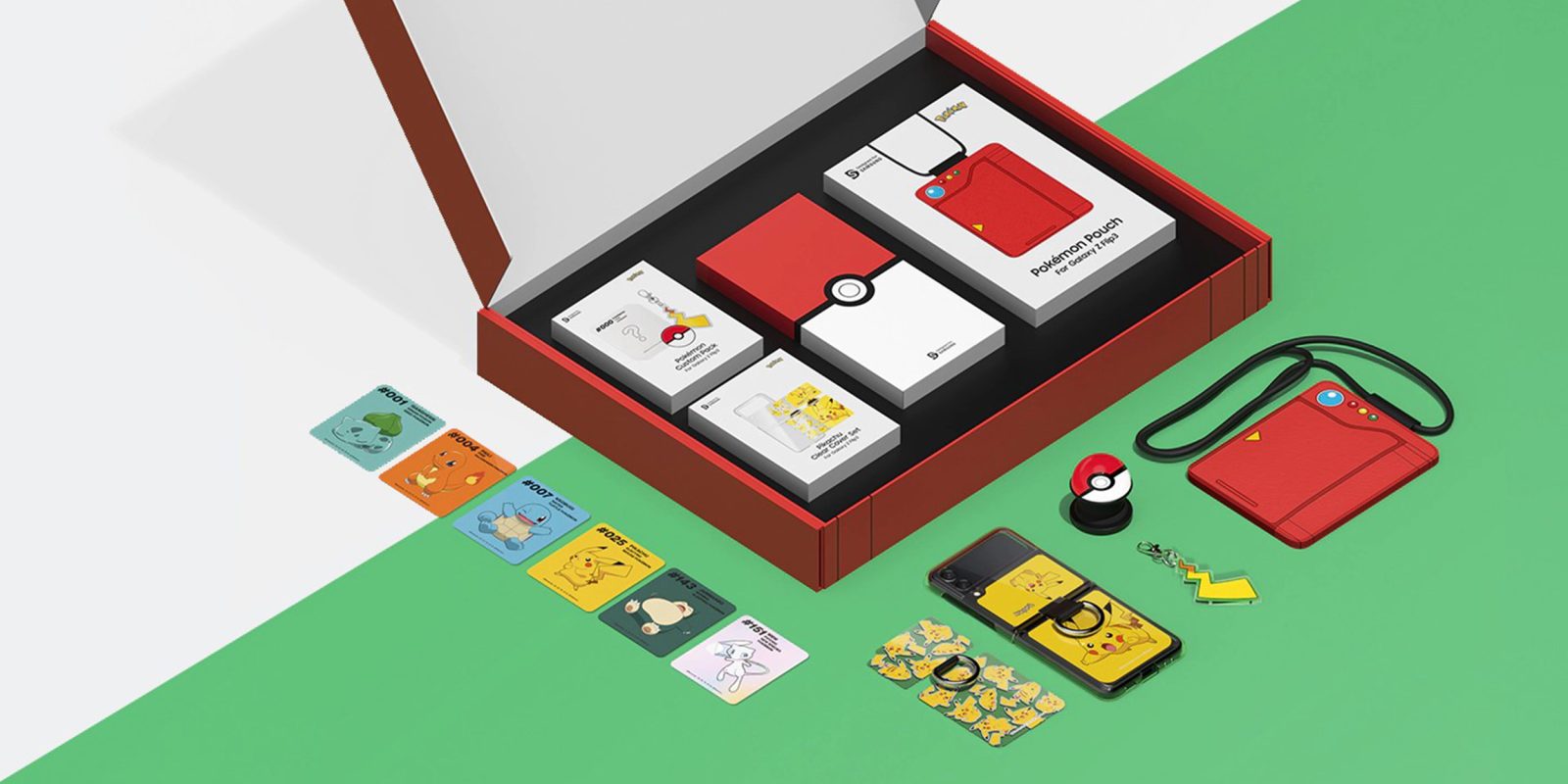 Galaxy Z Flip 3 pokémon edition