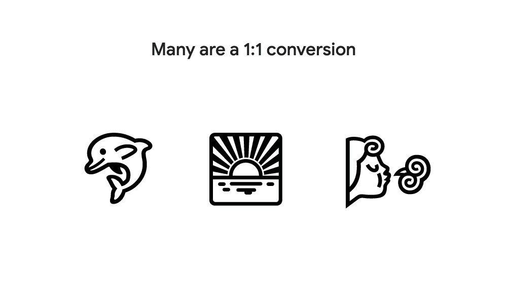Google Noto Emoji blobs