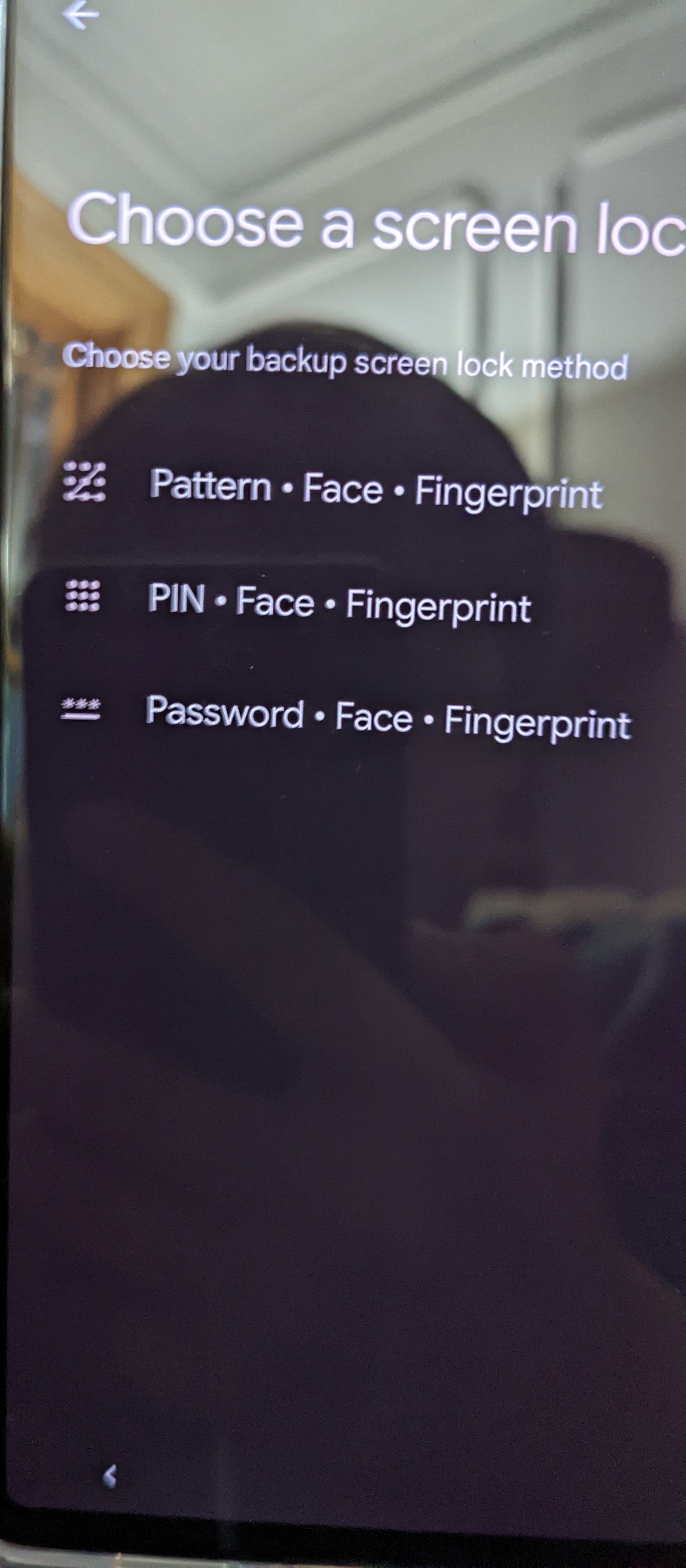 Pixel 6 Pro face