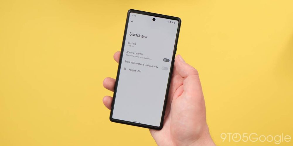 Pixel always-on VPN feature