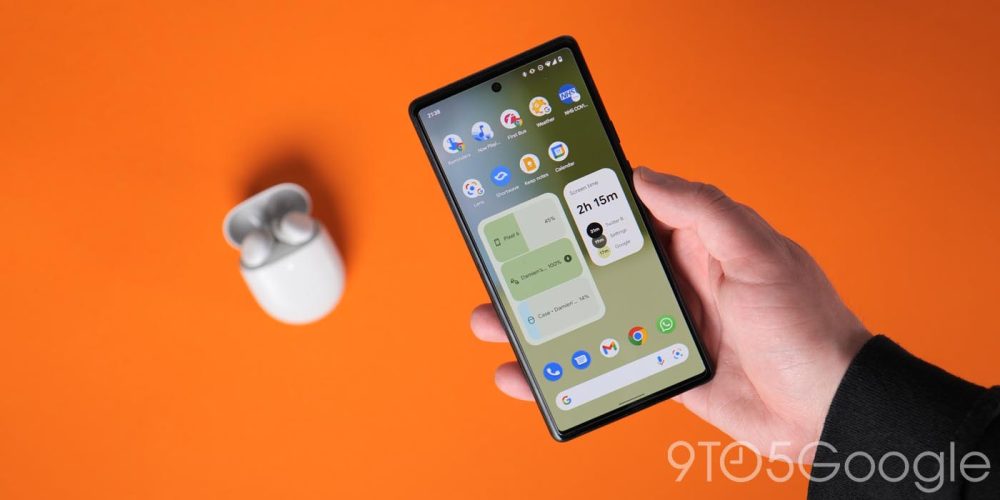 android 13 beta 2 - battery widget