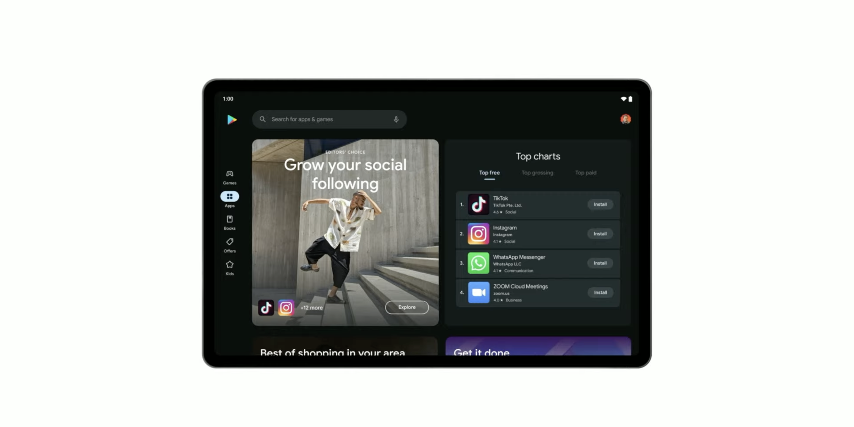 Google tablet app updates