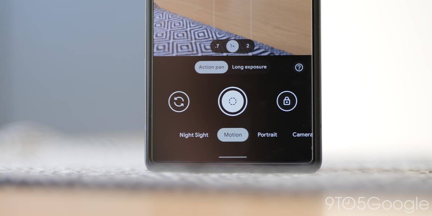 Google Camera app on the Pixel 6