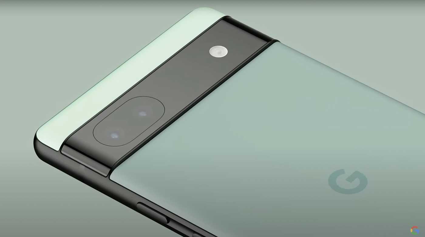 google pixel 6a sage green