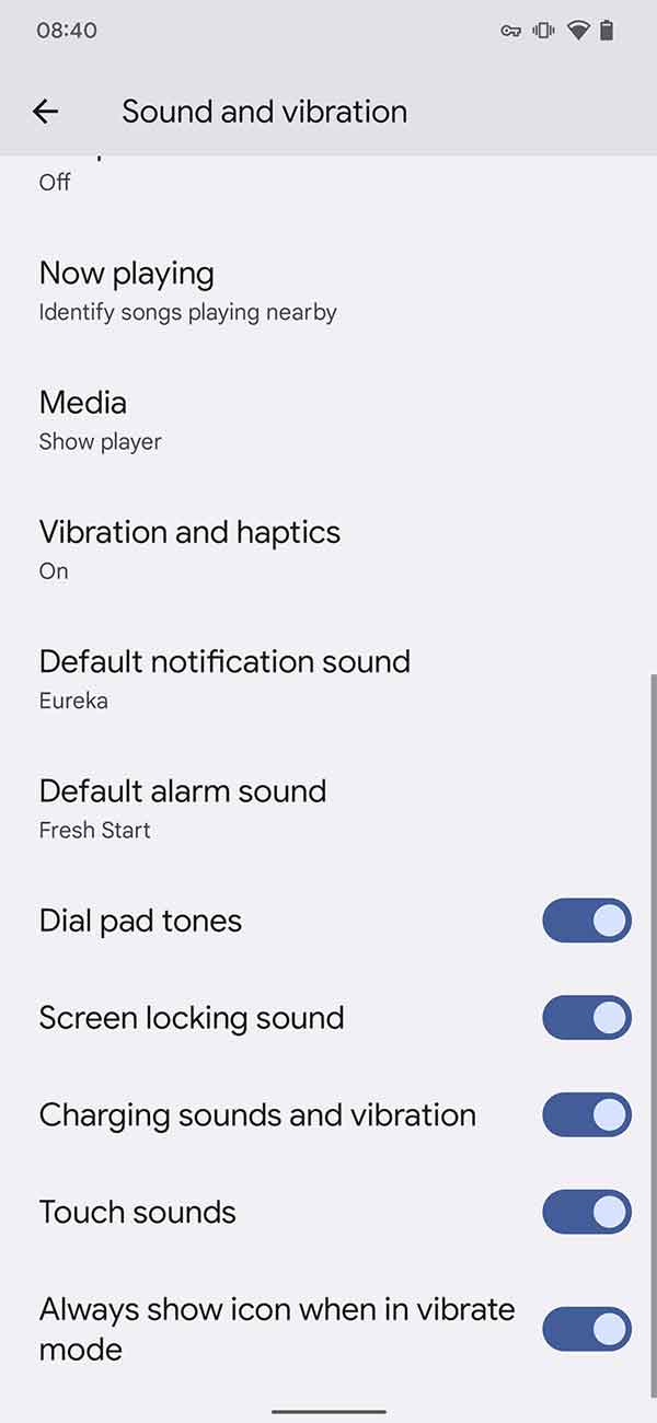 vibrate status bar icon toggle