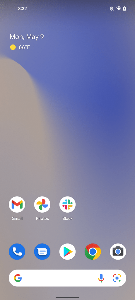 Android 13 25% dimmed wallpaper