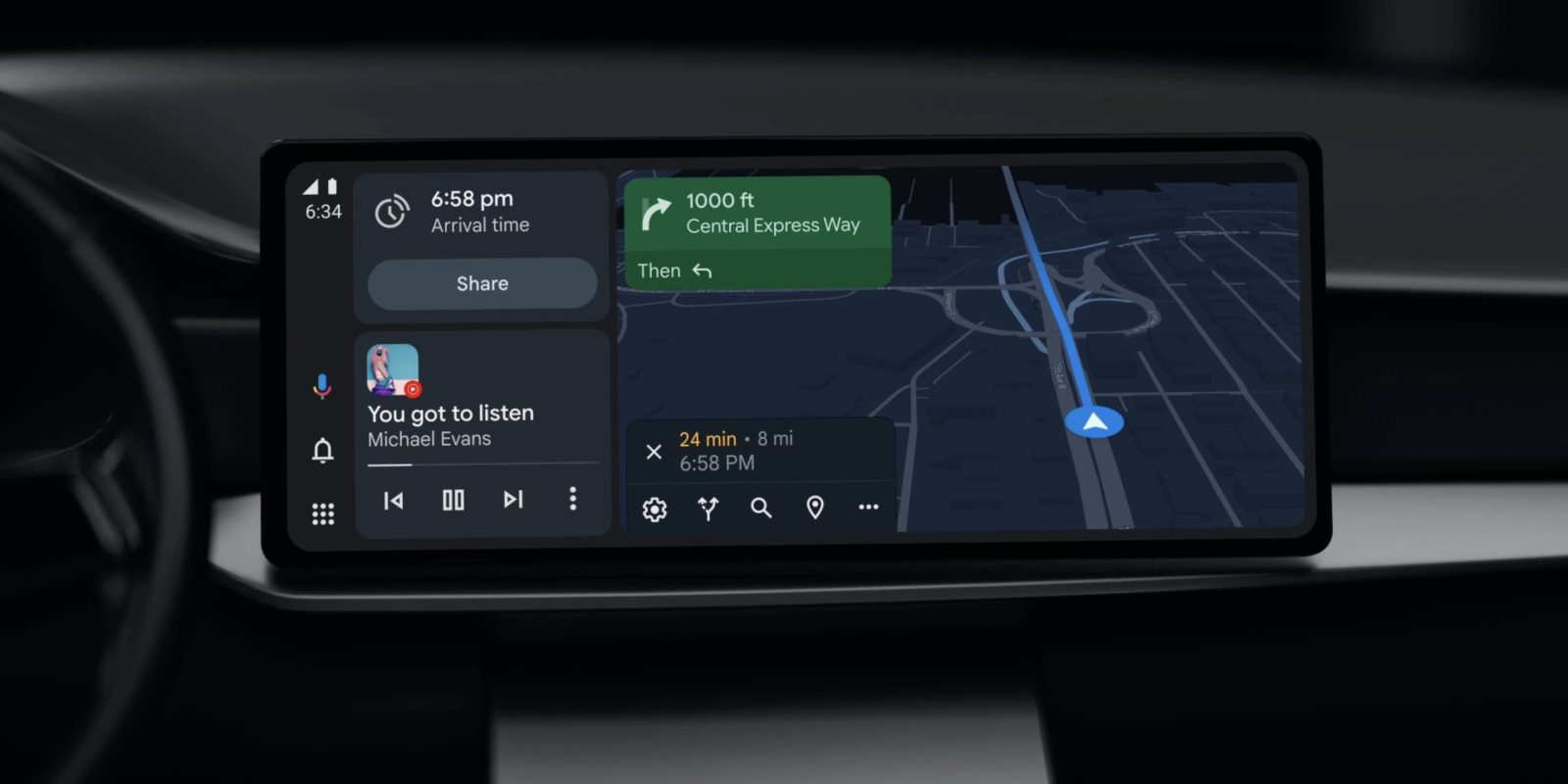 Android Auto redesign