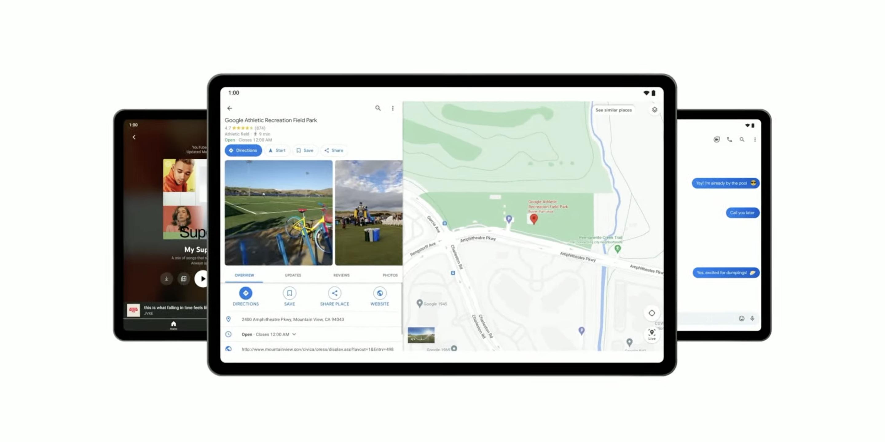  Google tablet app updates