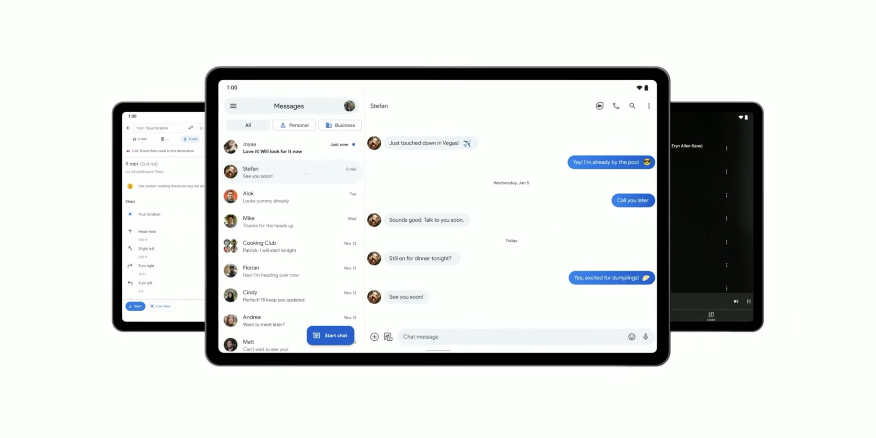  Google tablet app updates