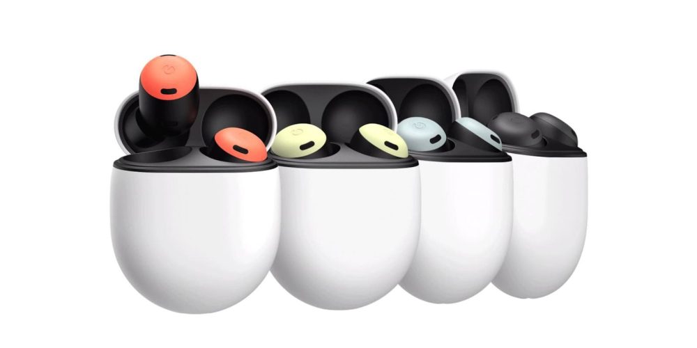 google pixel buds pro color options coral lemongrass fog charcoal