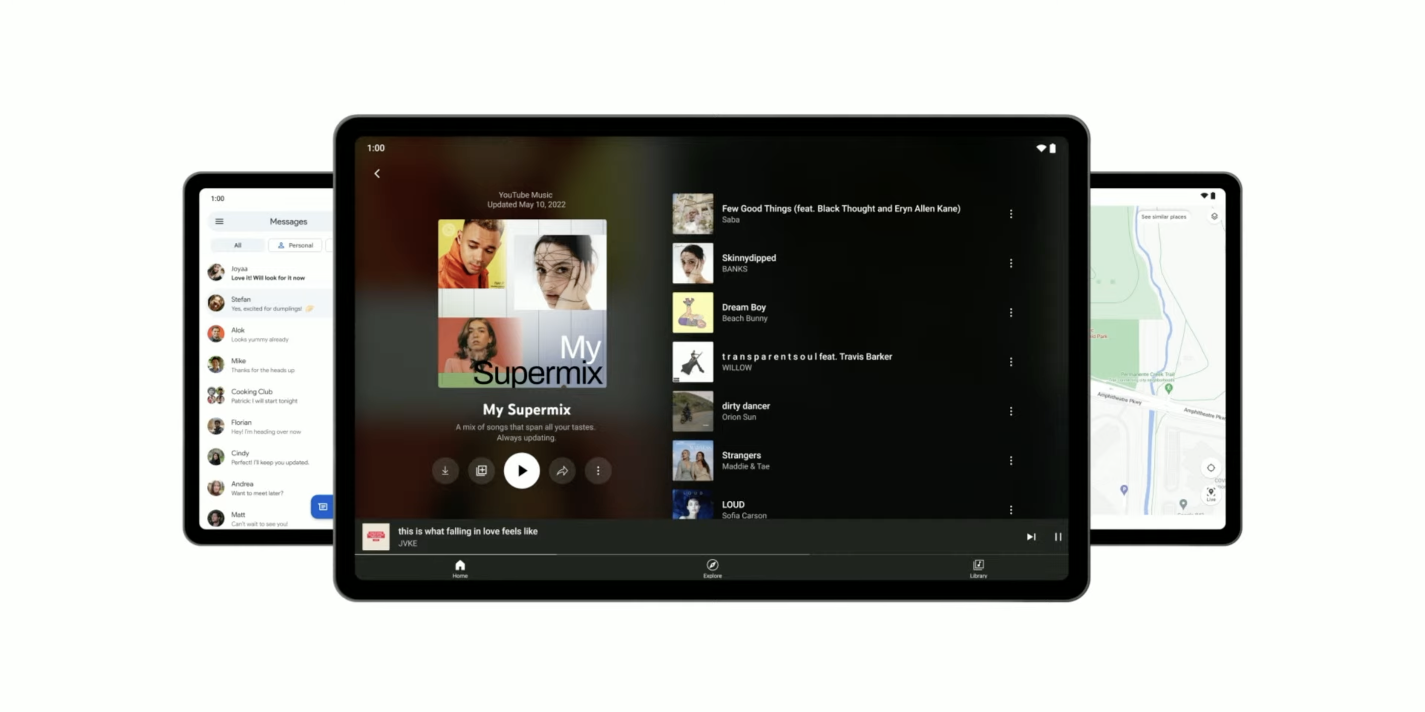  Google tablet app updates