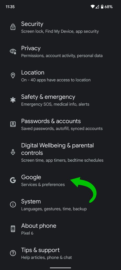Google Assistant Driving Mode