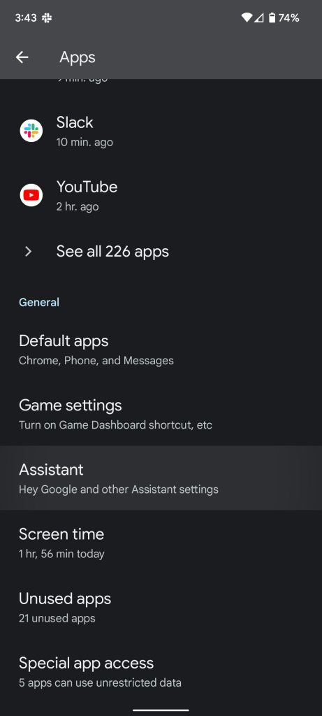 Turn off Hey Google