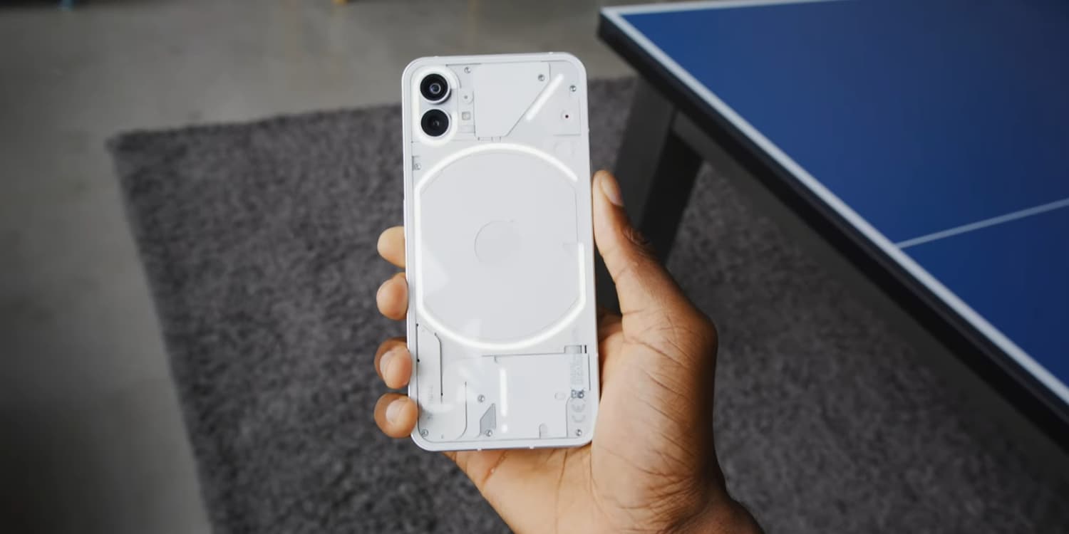 nothing phone 1 lights