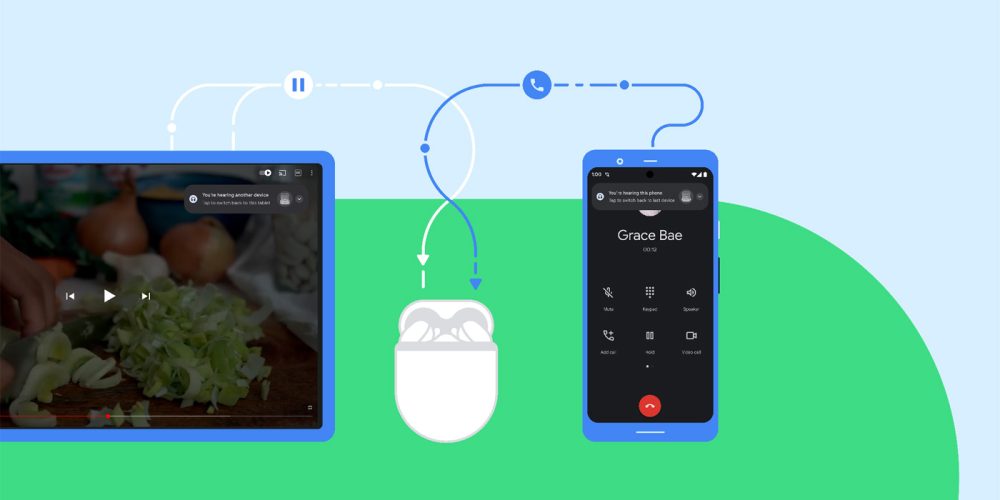 enable Google audio switching