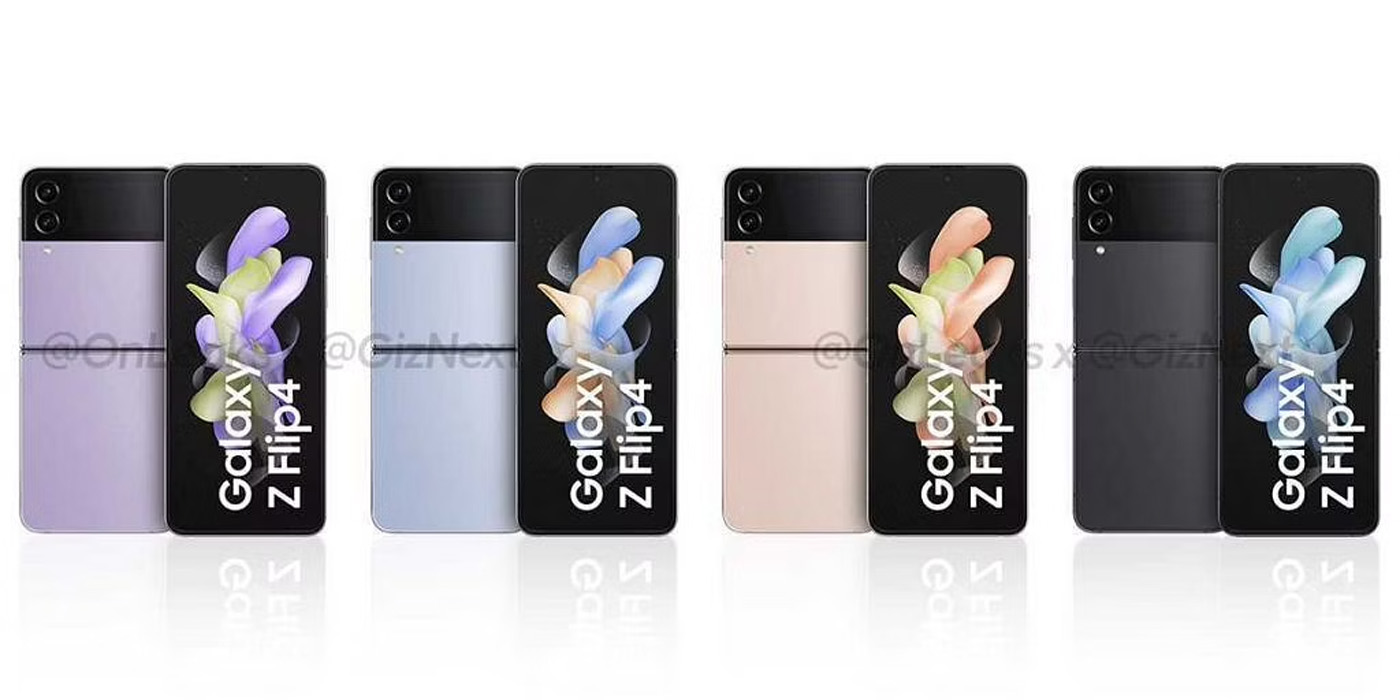 Galaxy Z Flip 4 renders